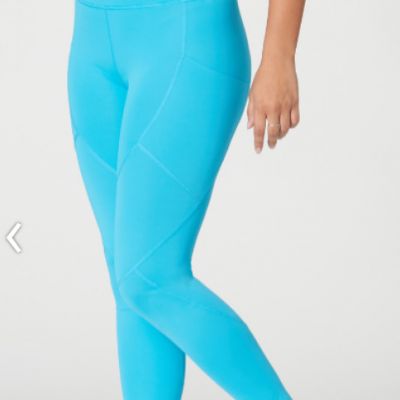 NWT Peach Signature Legging in Bright Blue Leggings  Size Large